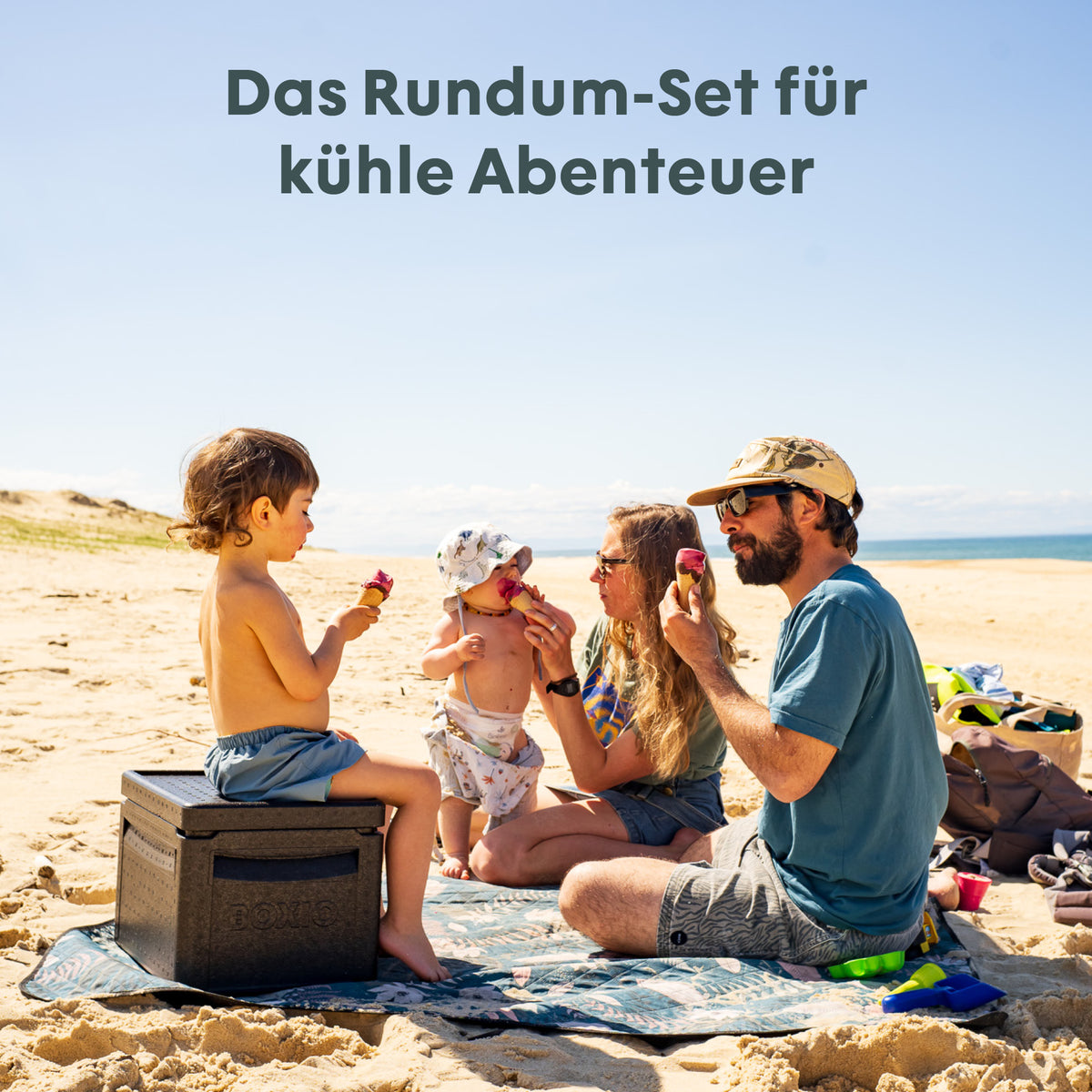 BOXIO - COOL PLUS | Passive Kühlbox mit Kühlakkus