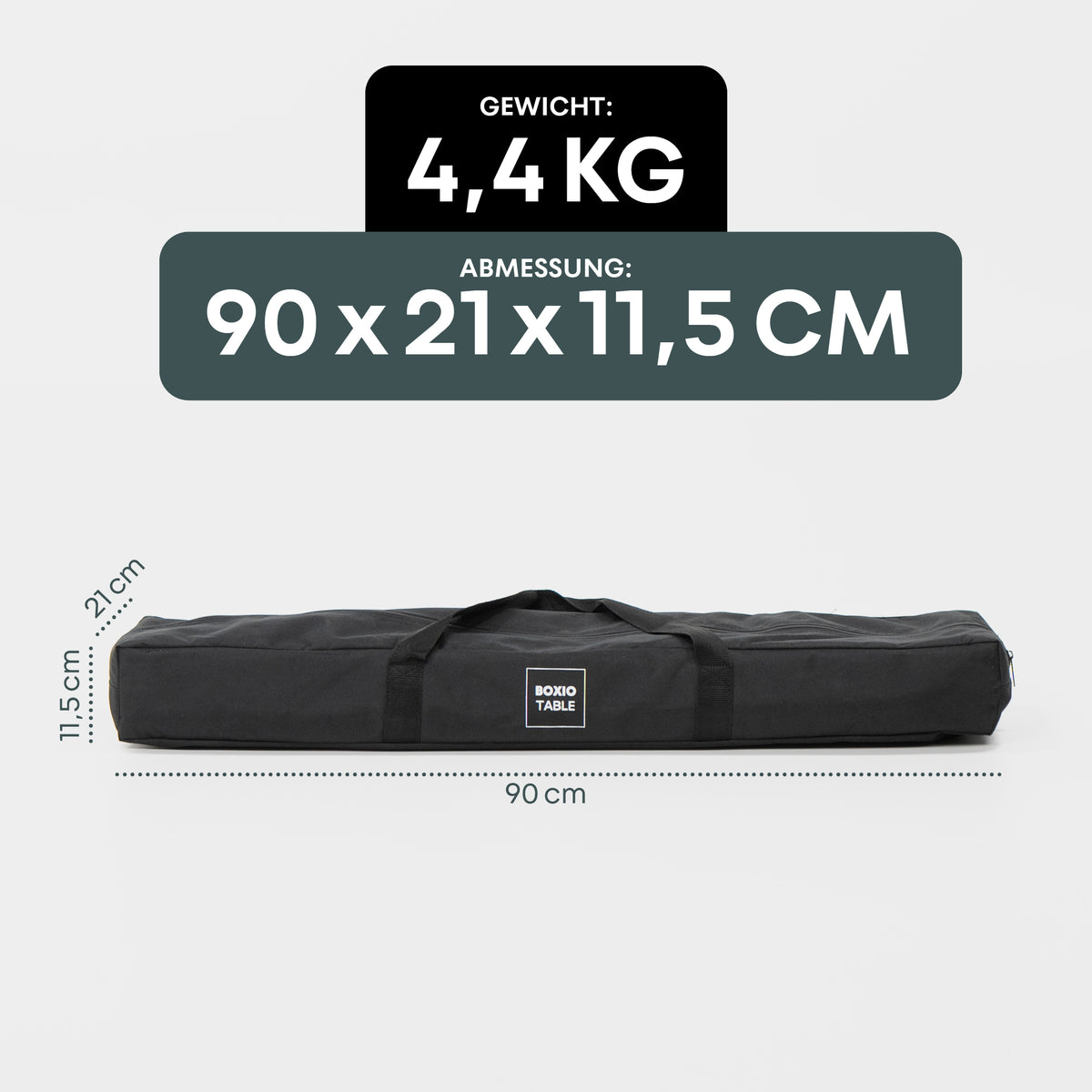modularer campingtisch