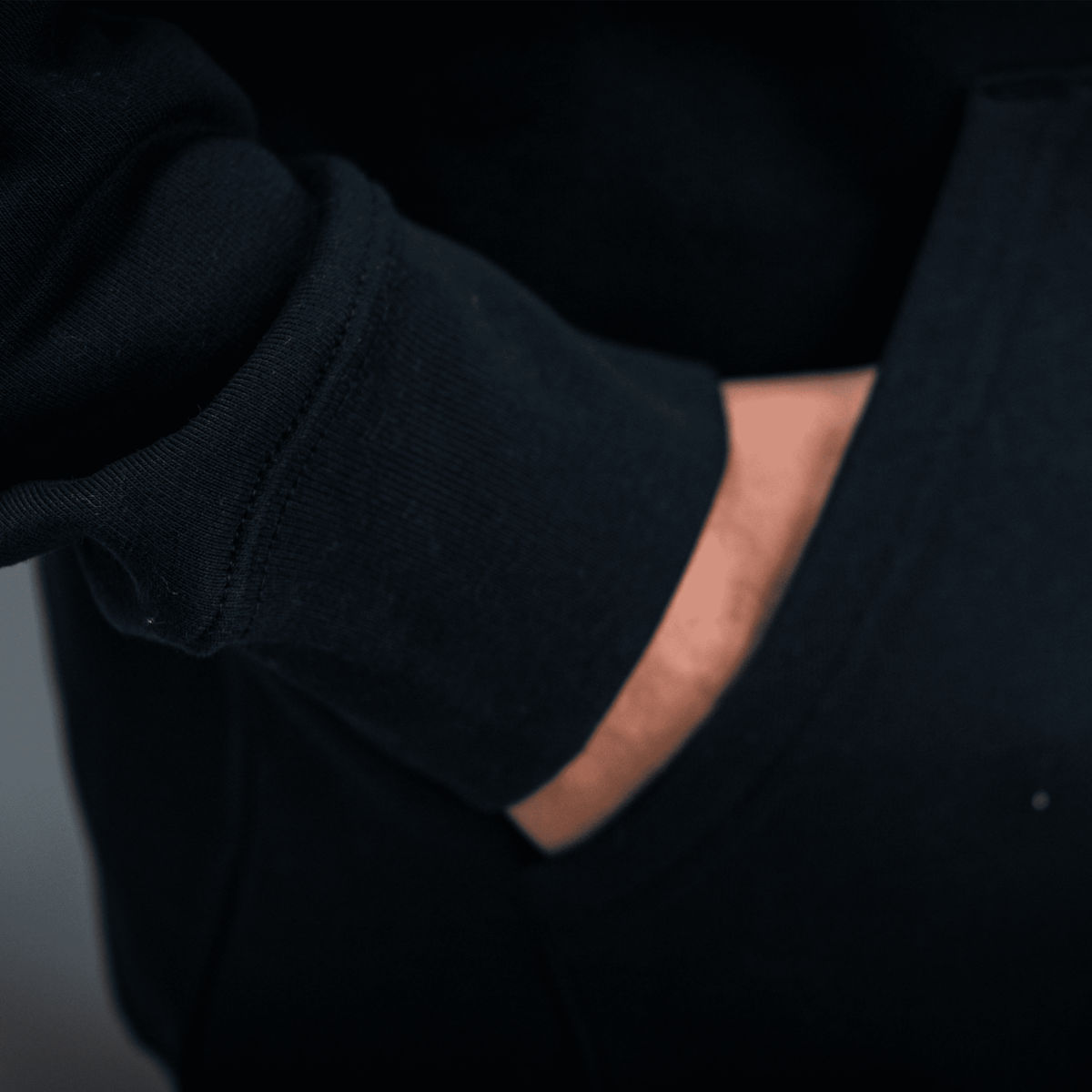 HOODIE SCHWARZ