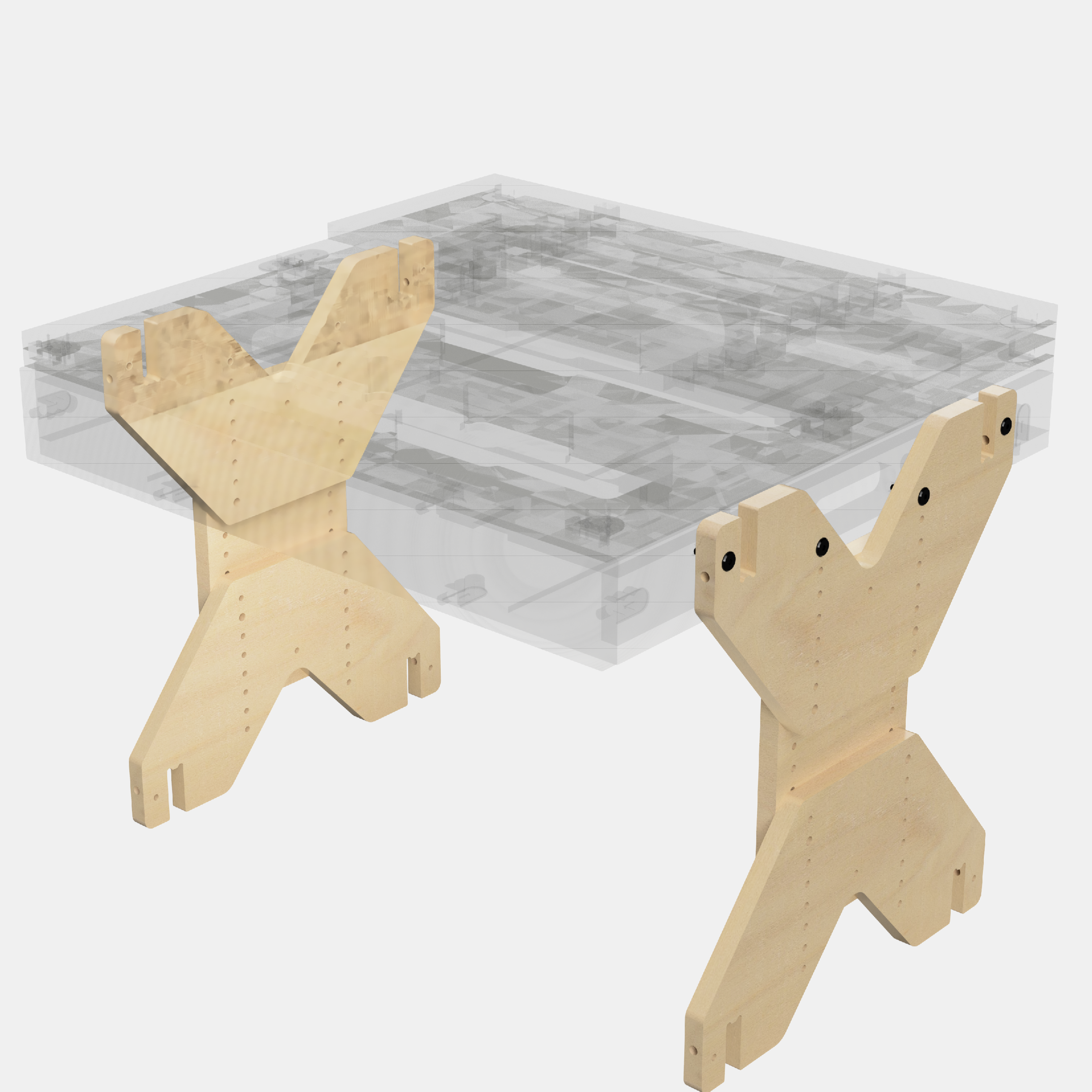 BOXIO RACK FEET I Pied réglable en hauteur